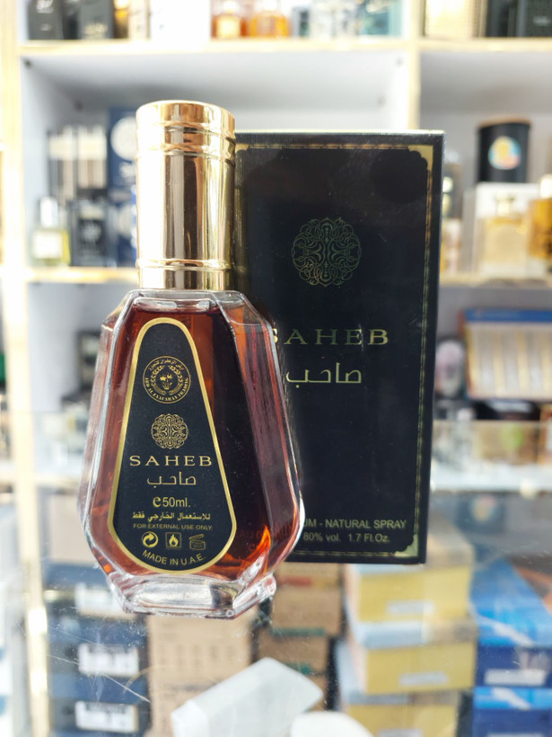 عطر مردانه صاحب ارض الزعفران ادوپرفیوم۵۰میل