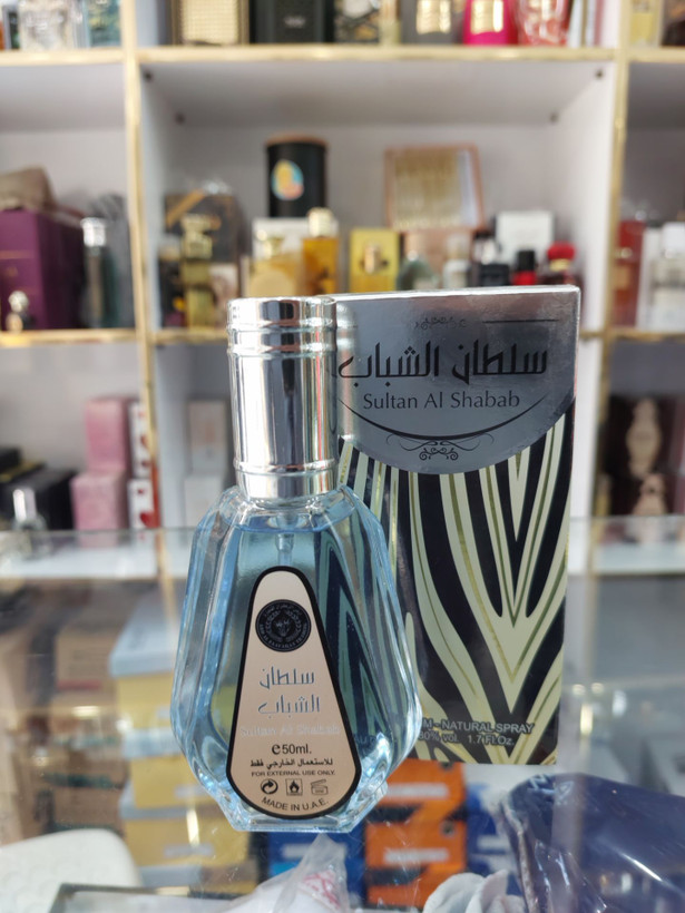 عطر مردانه سلطان الشباب ارض الزعفران ادوپرفیوم۵۰میل